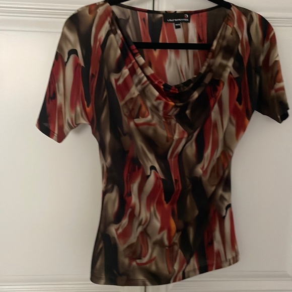 Laura Petites Tops - Laura Petites cowl neck top.